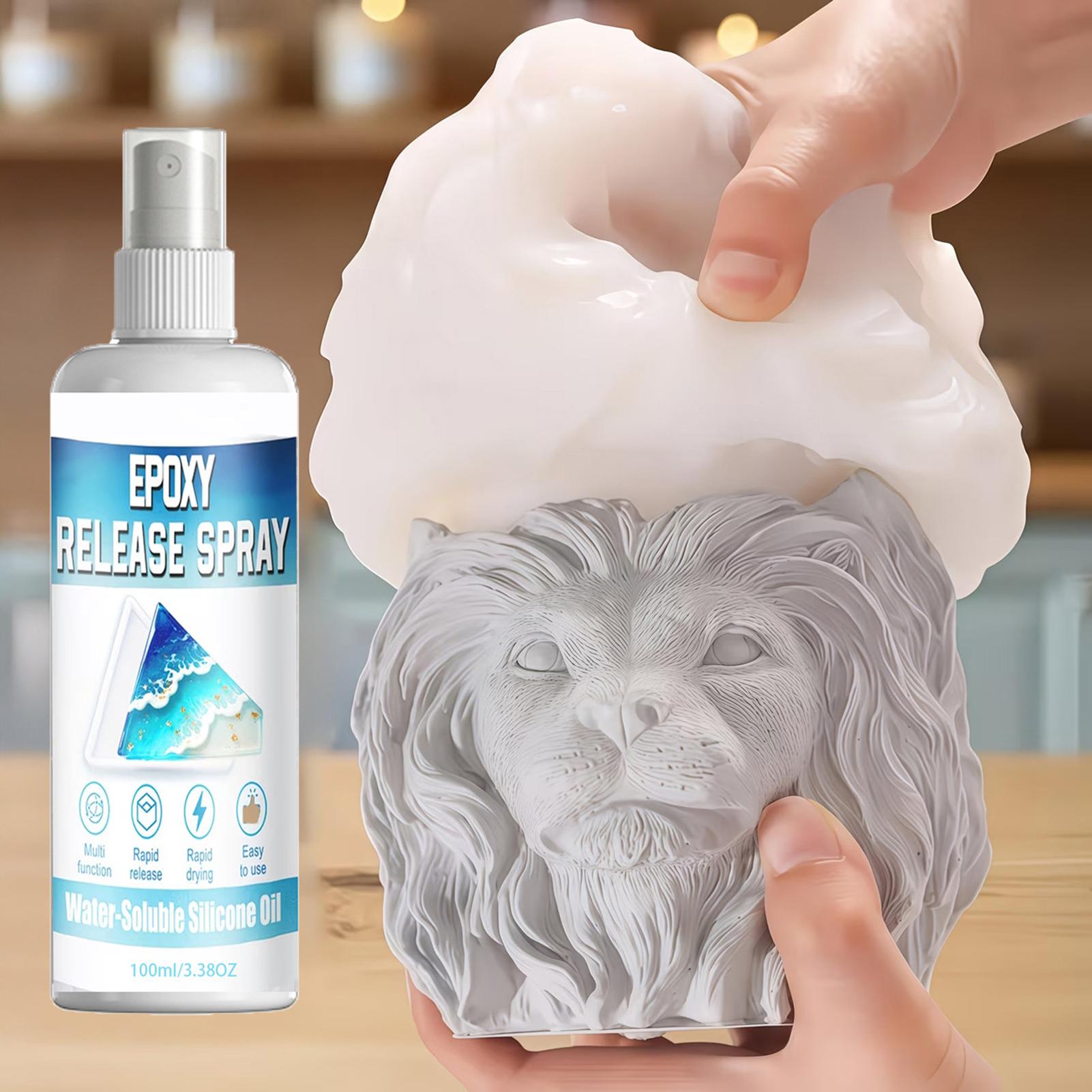 Candle Molds - Spray Desmoldante de Silicona, Spray Desmoldante
