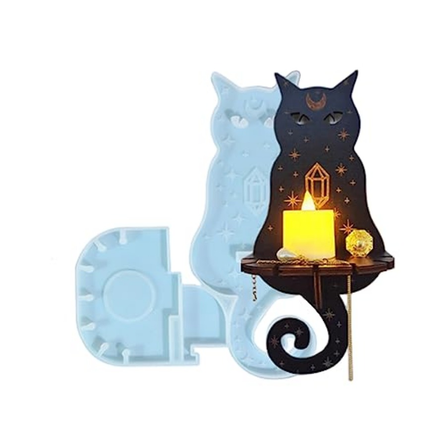 Candle Molds - Moldes de Resina de Silicona, Moldes