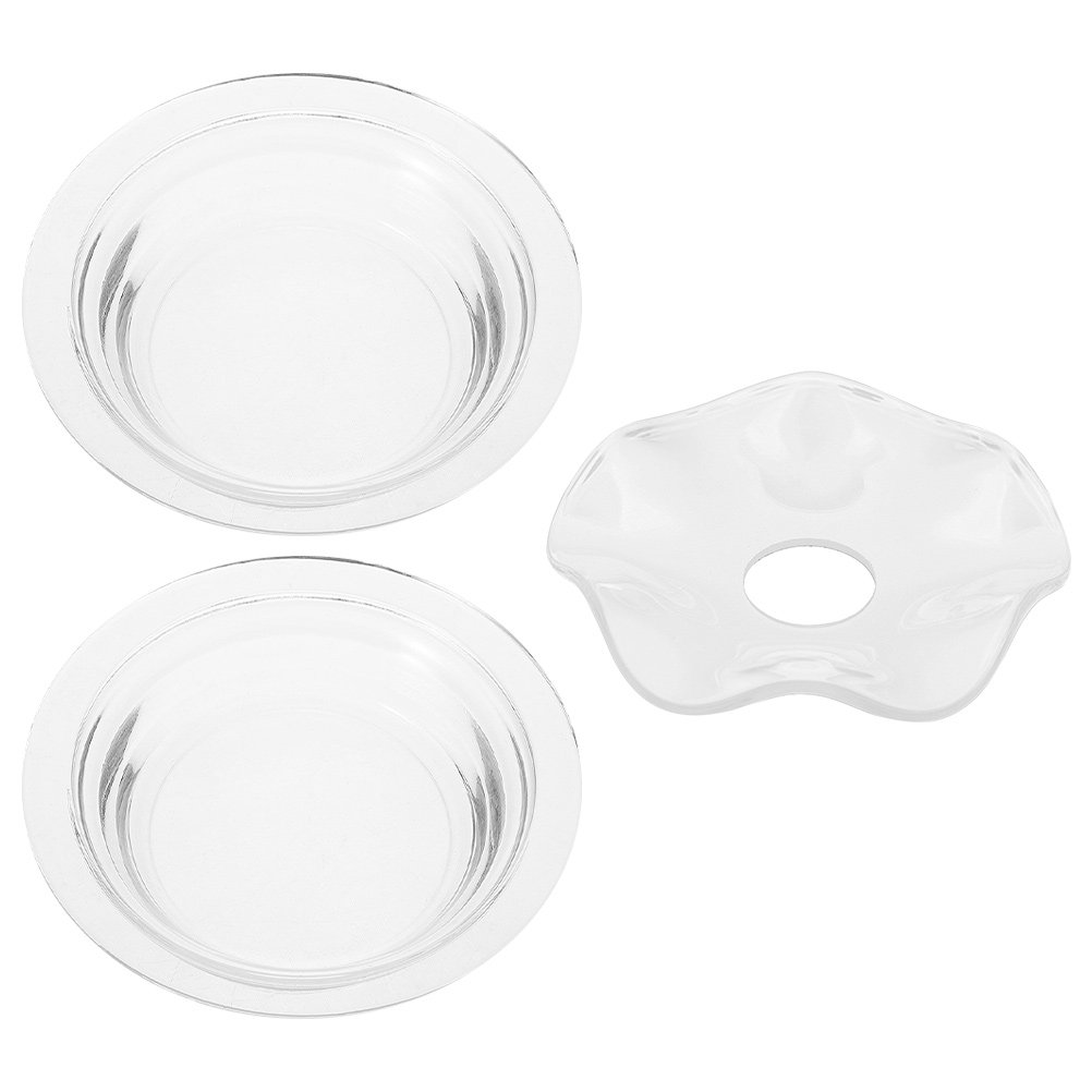 Wax Melts - Plato de vidrio para aromaterapia, paquete