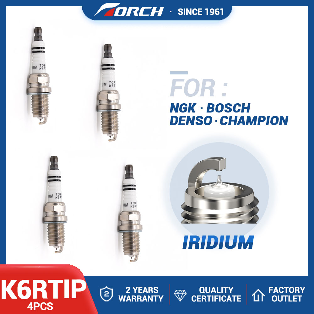 Candle Lighter - 4PCS Iridium Vela TORCH K6RTIP Reemplazar