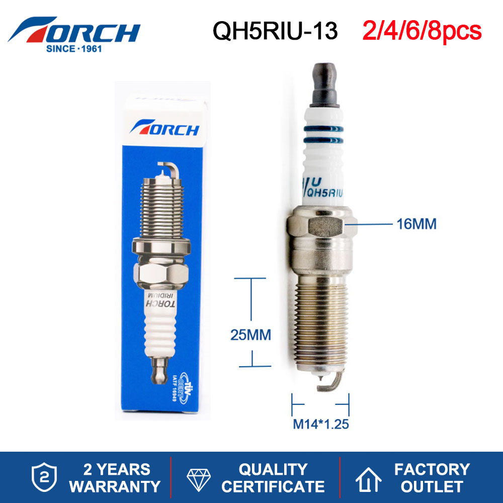 Candle Lighter - Bujías de Iridio TORCH QH5RIU-13, Repuesto