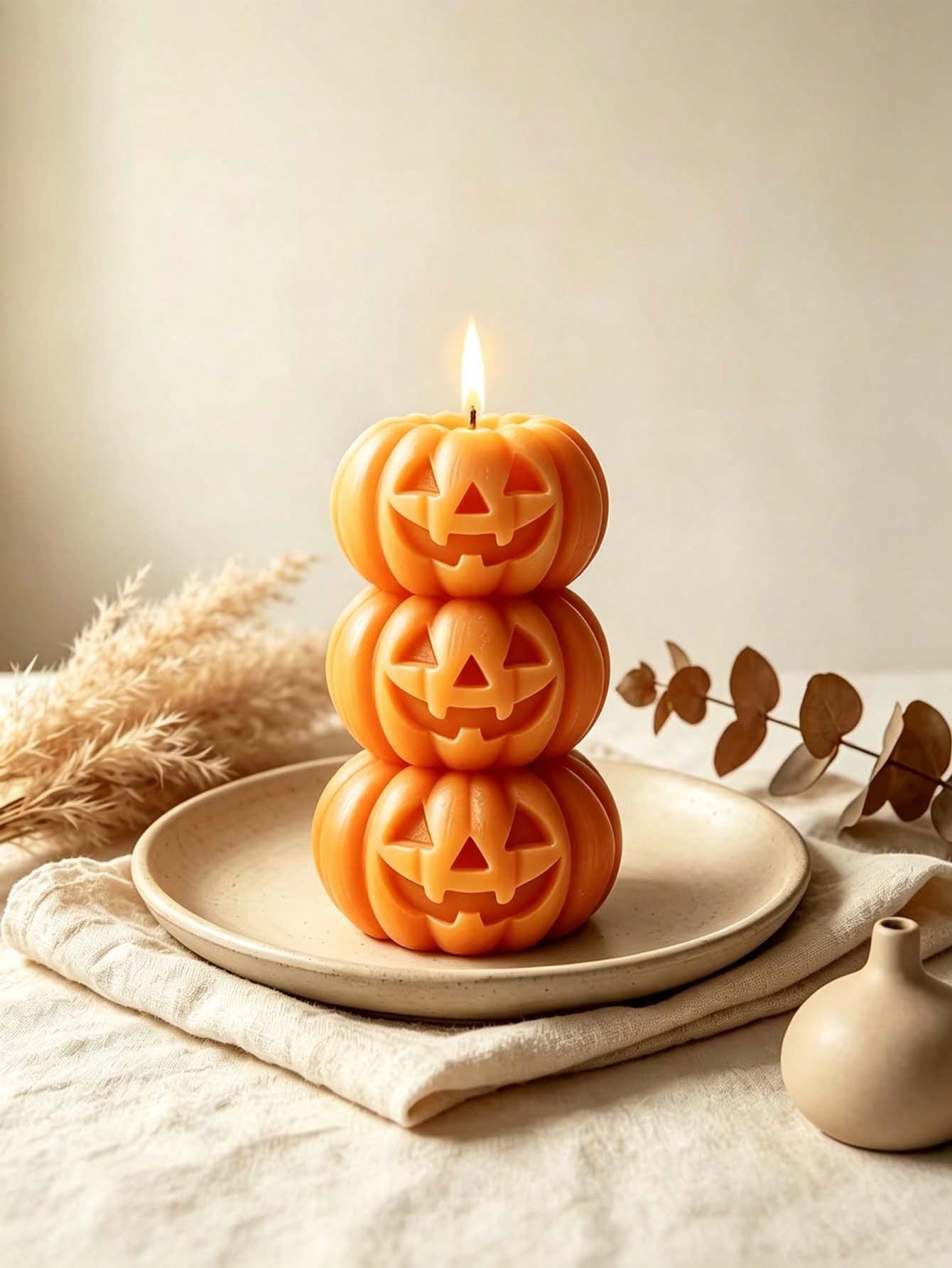 Candle Fragrance - 1 vela de Halloween con forma