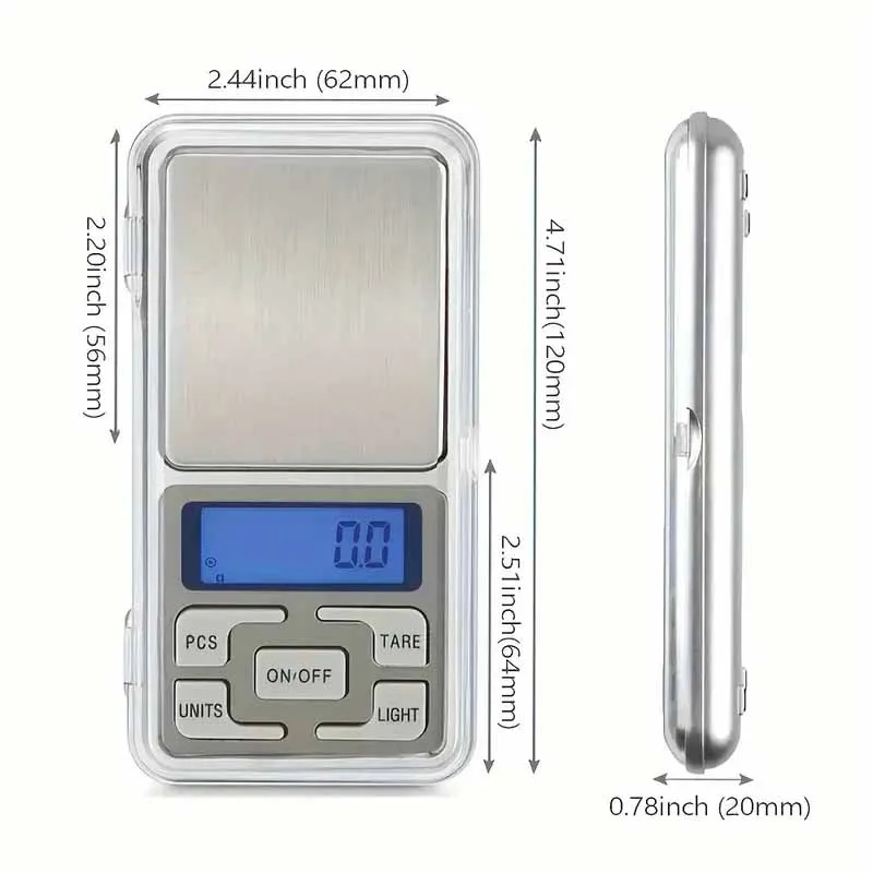 Mini báscula de 500g/300g/200g - Candle Wax Scale reseña y precio
