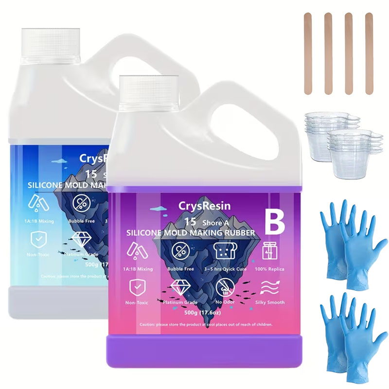 500ml 2 Botellas de Silicona L - Candle Molds reseña y precio