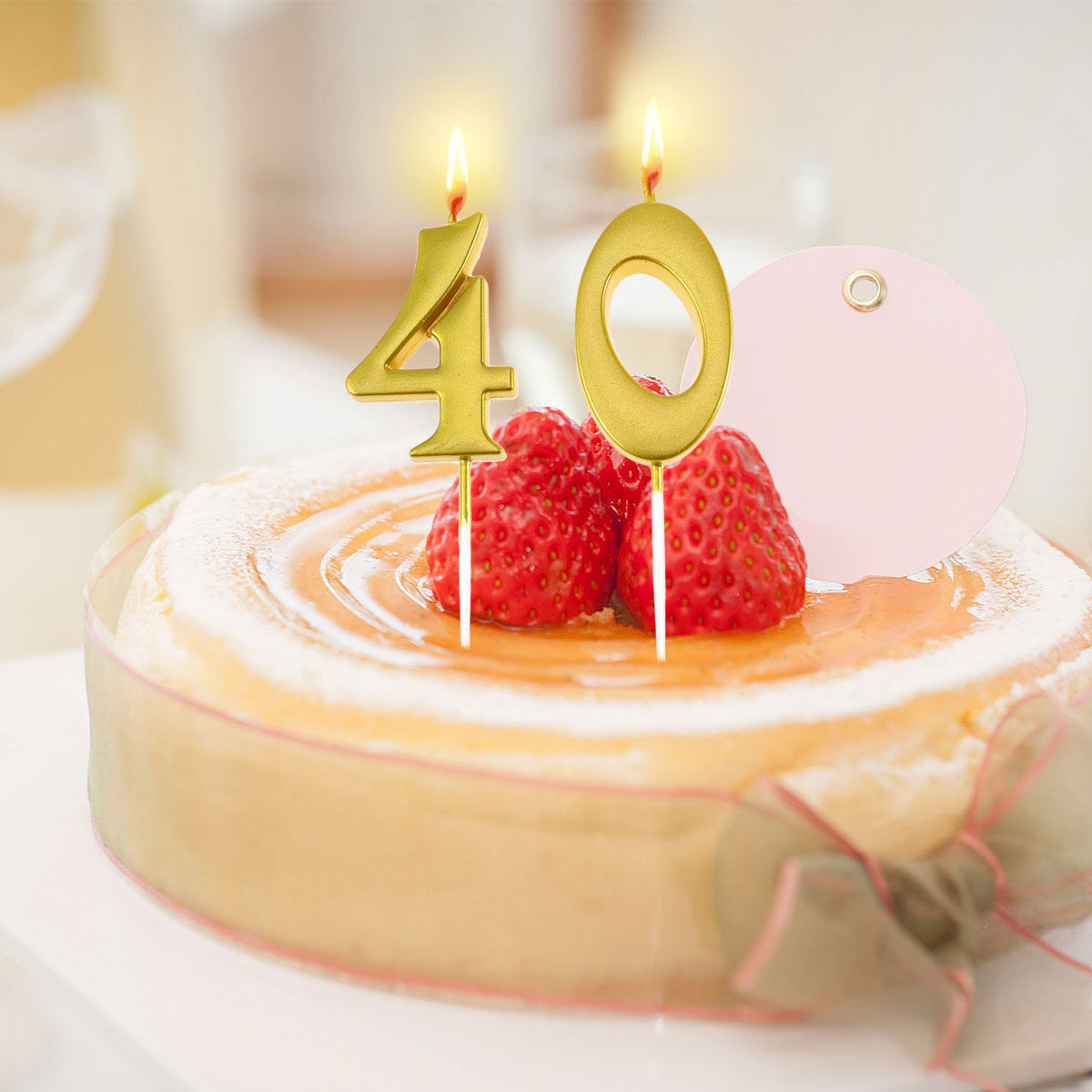 2 velas de cumpleaños con el n - Paraffin Wax reseña y precio