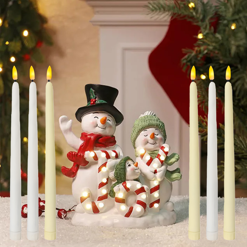 Juego de 6 Velas LED sin Llama - Silk Candle reseña y precio