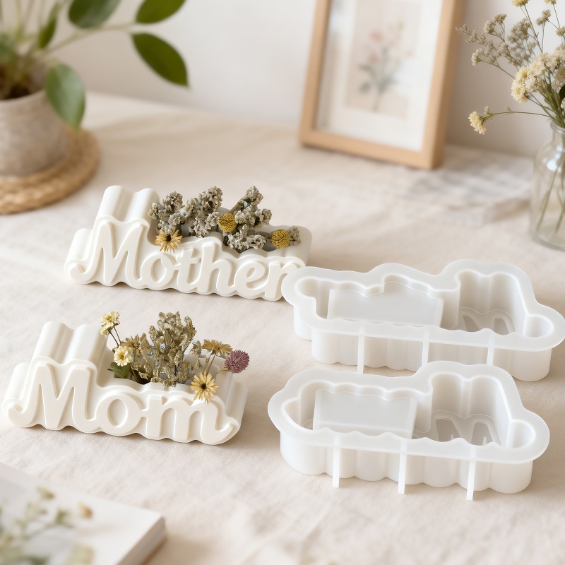 Molde de silicona para yeso co - Candle Containers reseña y precio