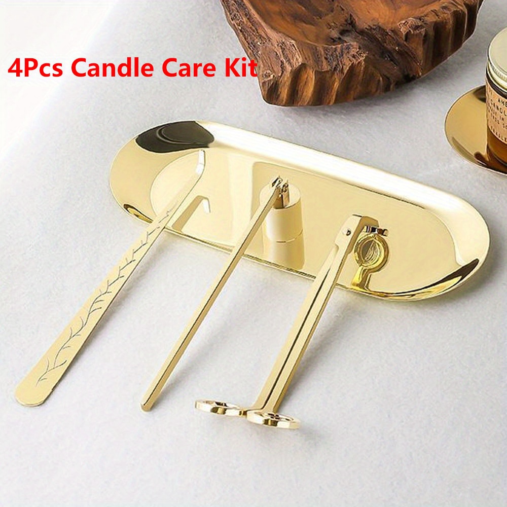 4 unids/set Kit de cuidado de  - Candle Wick reseña y precio