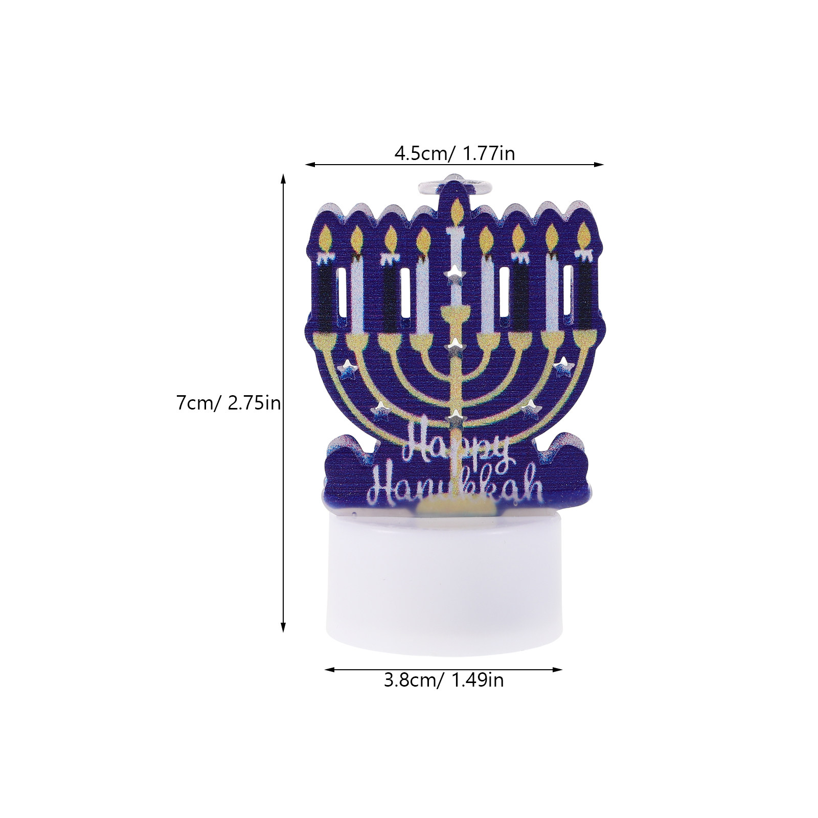Velas de Hanukkah sin llama, c - Paraffin Wax reseña y precio