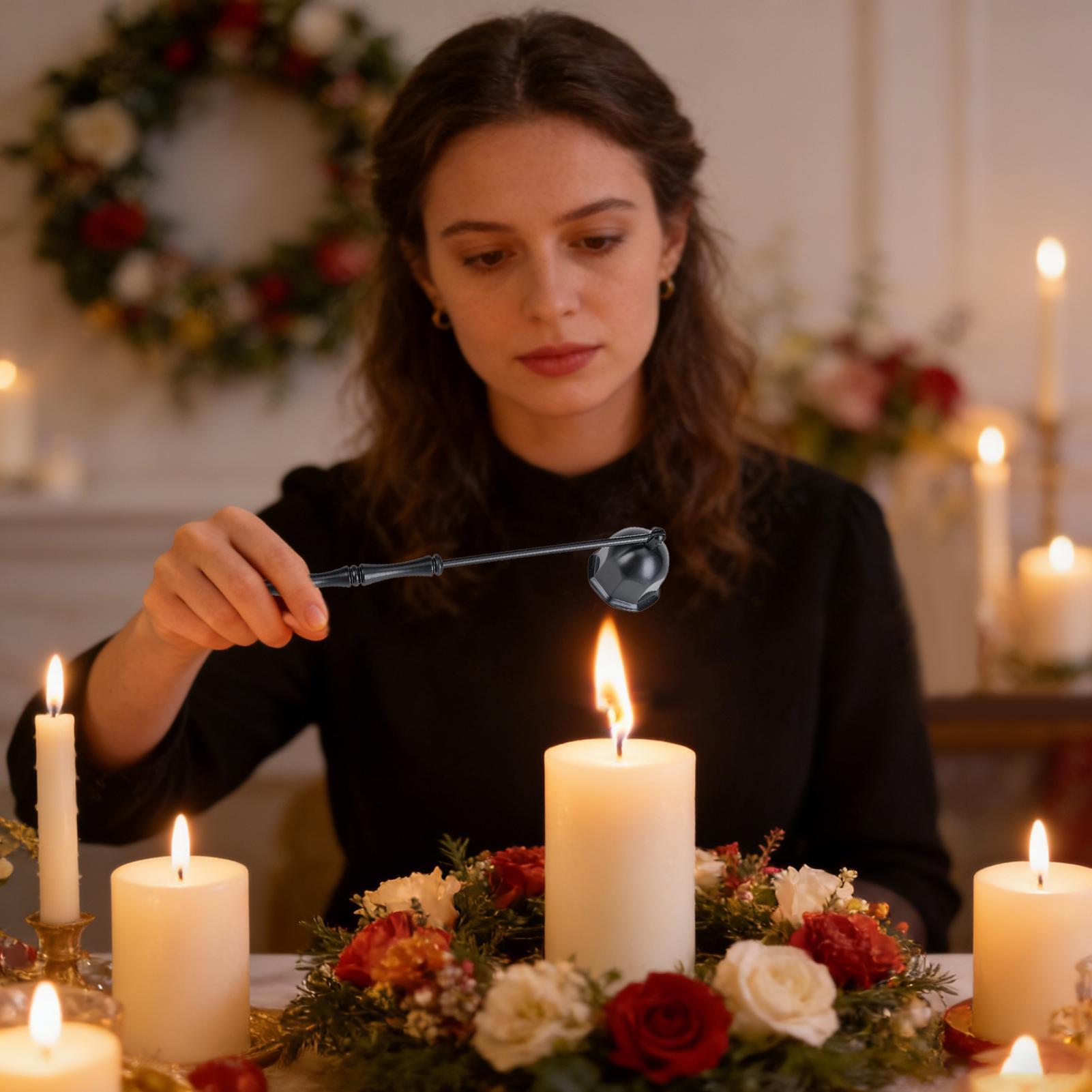 Apagador de velas de acero ino - Candle Wick reseña y precio