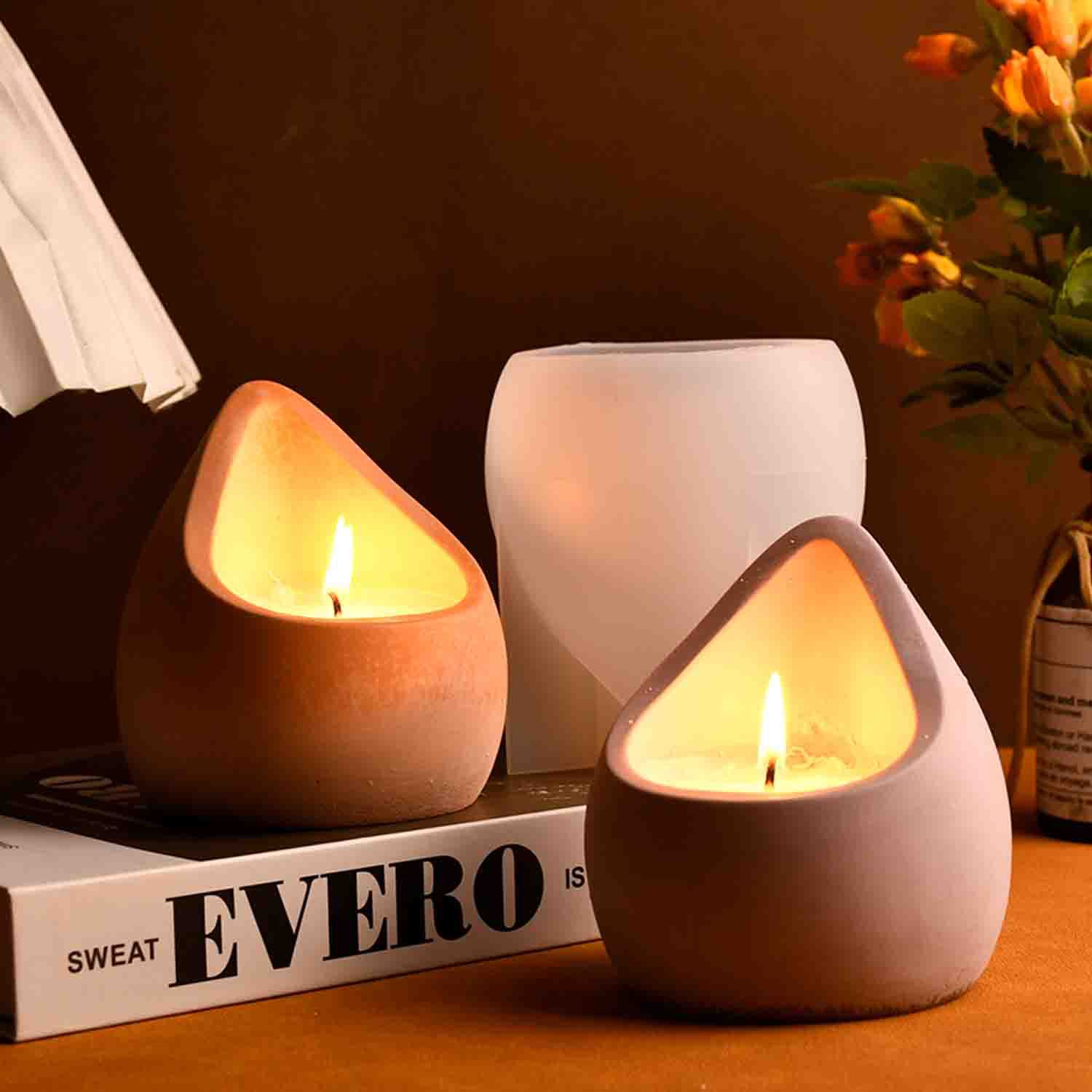 Molde de silicona DIY para res - Candle Containers reseña y precio