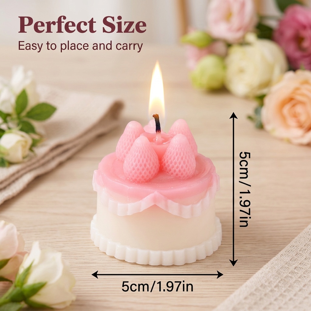 1 vela aromática con forma de  - Soy Wax reseña y precio