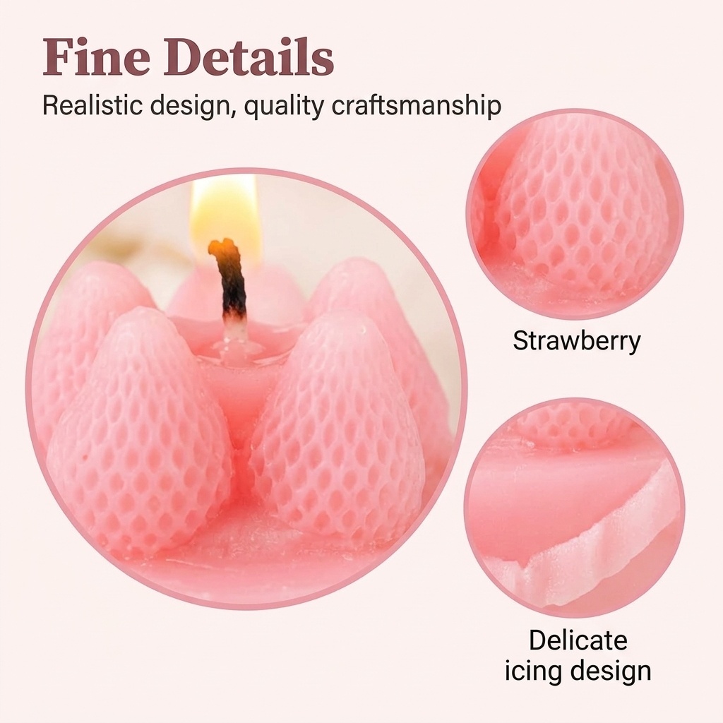 1 vela aromática con forma de  - Soy Wax reseña y precio