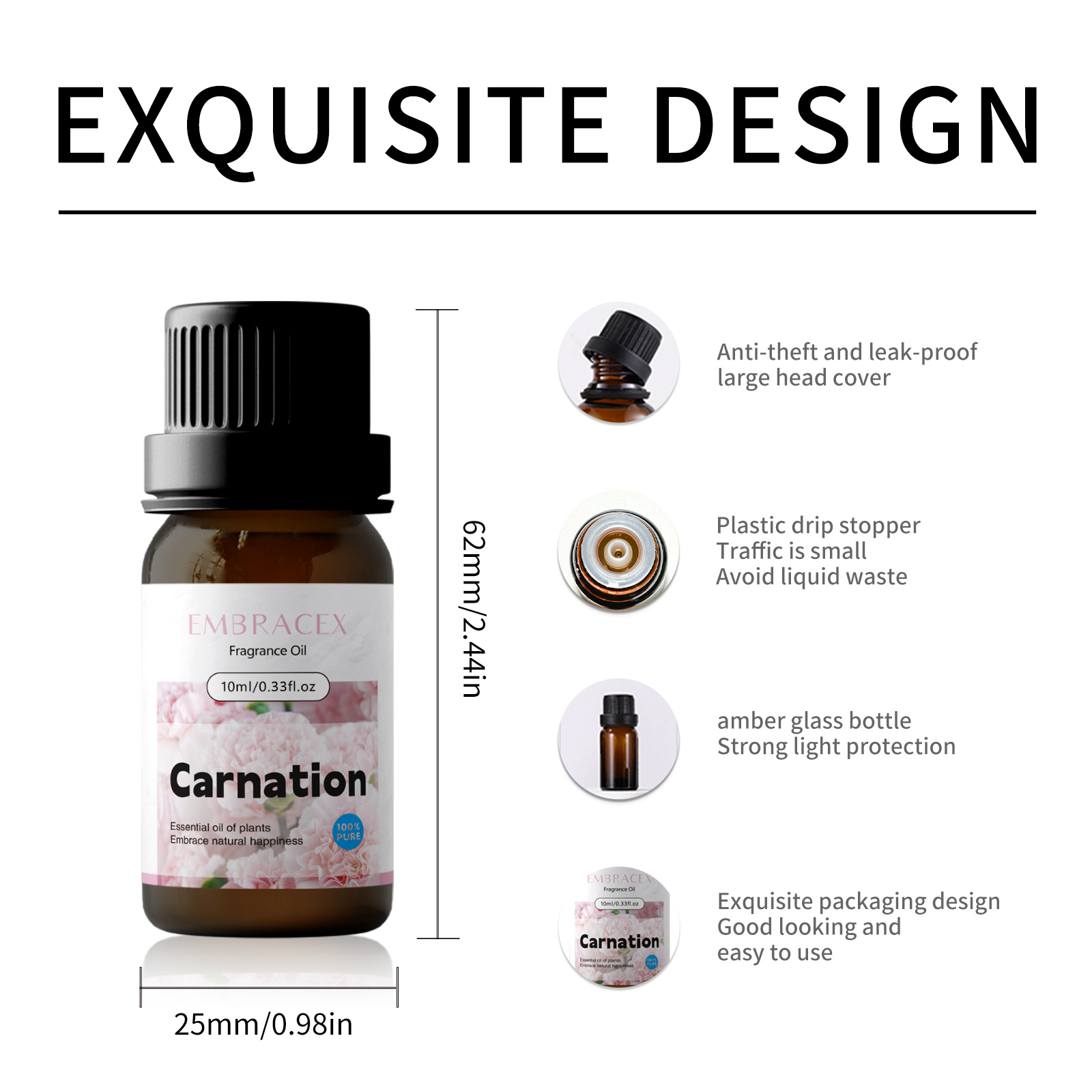 Aceites Aromáticos de Clavel d - Candle Fragrance reseña y precio