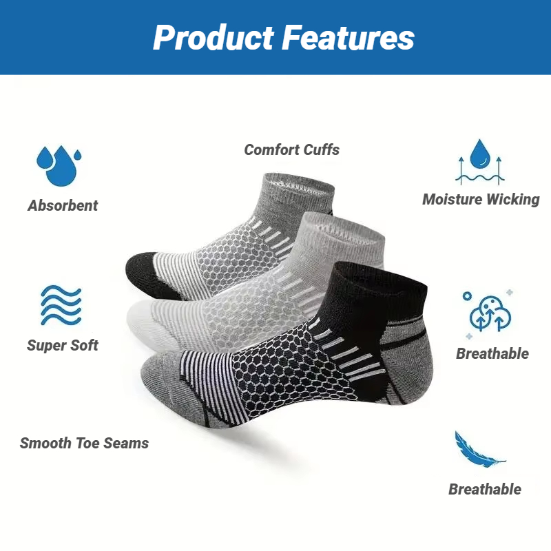 6 Pares de Calcetines Deportiv - Candle Wick reseña y precio