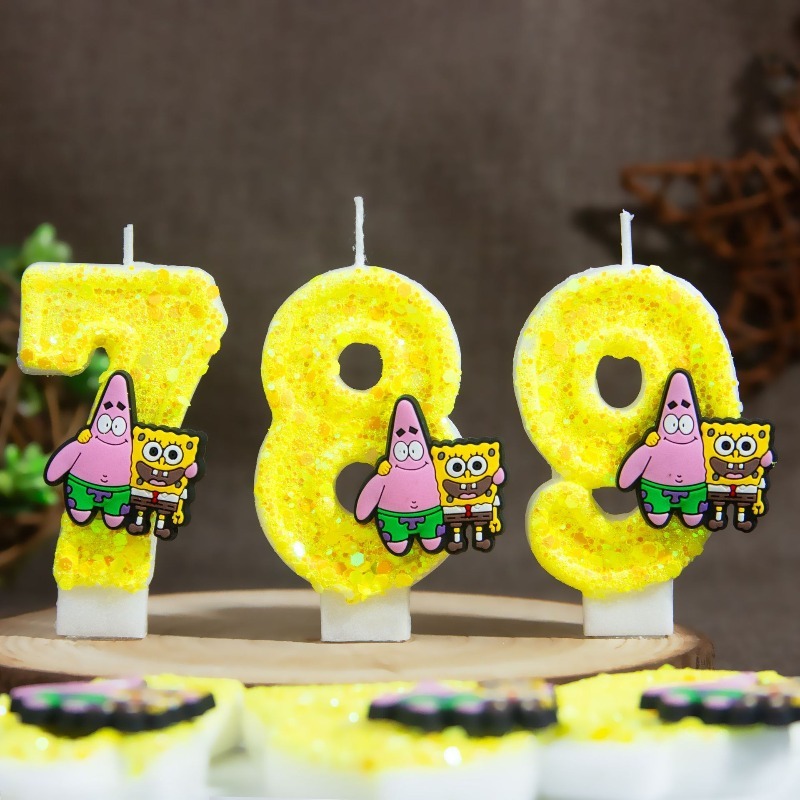 Velas de Pastel con Números Di - Silk Candle reseña y precio