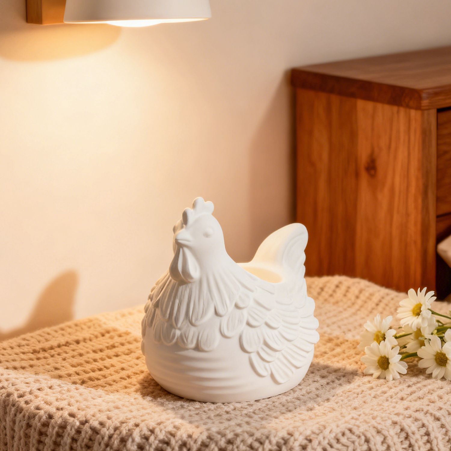 Portavelas de pollo pequeño 3D - Candle Molds reseña y precio