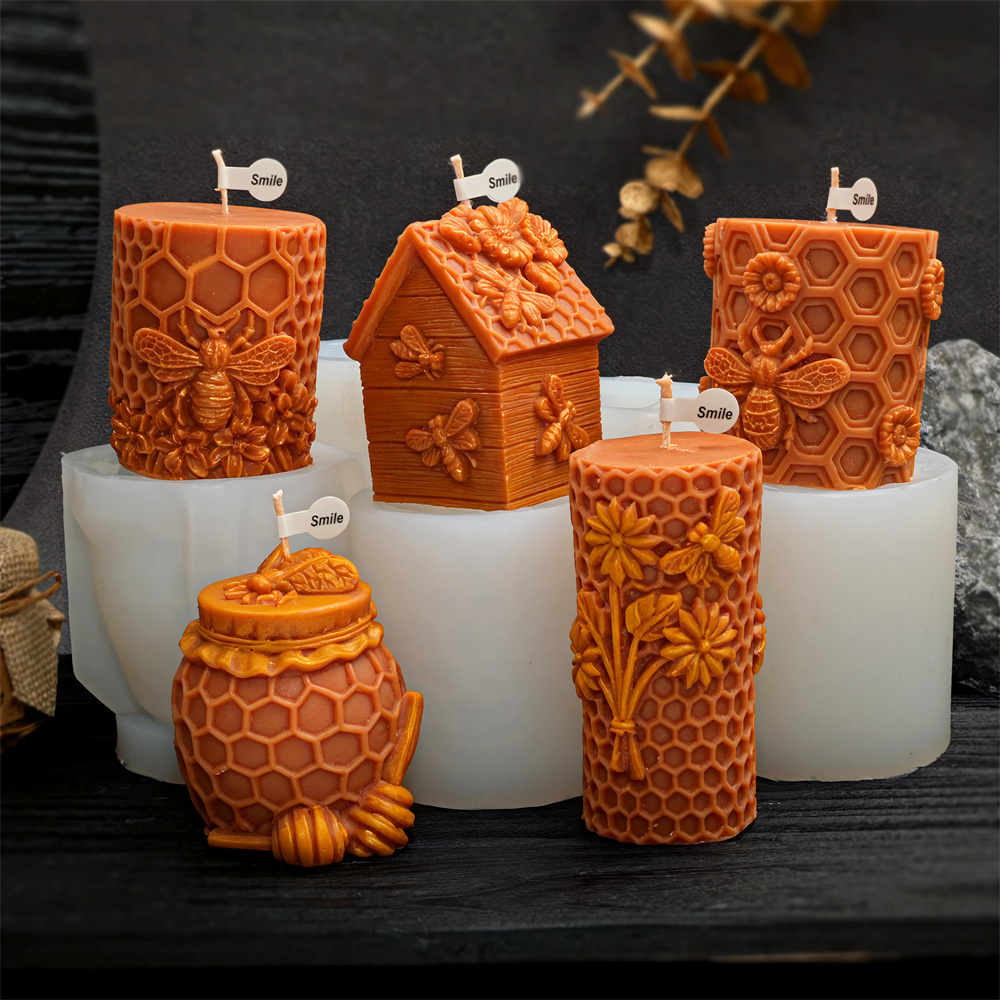 Molde de vela de Pilar de pana - Candle Containers reseña y precio