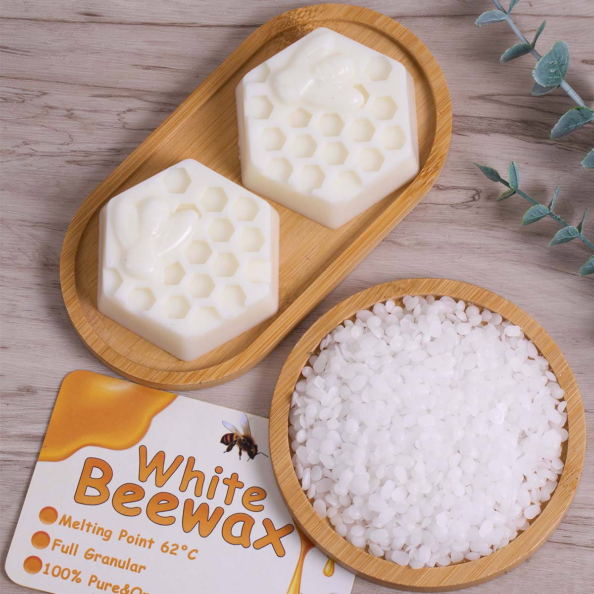 Cera de abejas blanca, vela pe - Candle Wick reseña y precio