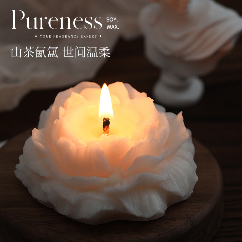Velas aromáticas de Camelia, a - Soy Wax reseña y precio
