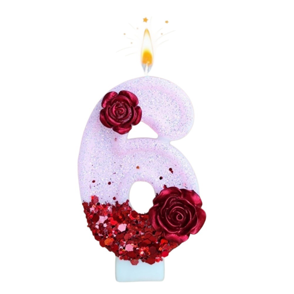 Vela de Cumpleaños con Número  - Paraffin Wax reseña y precio