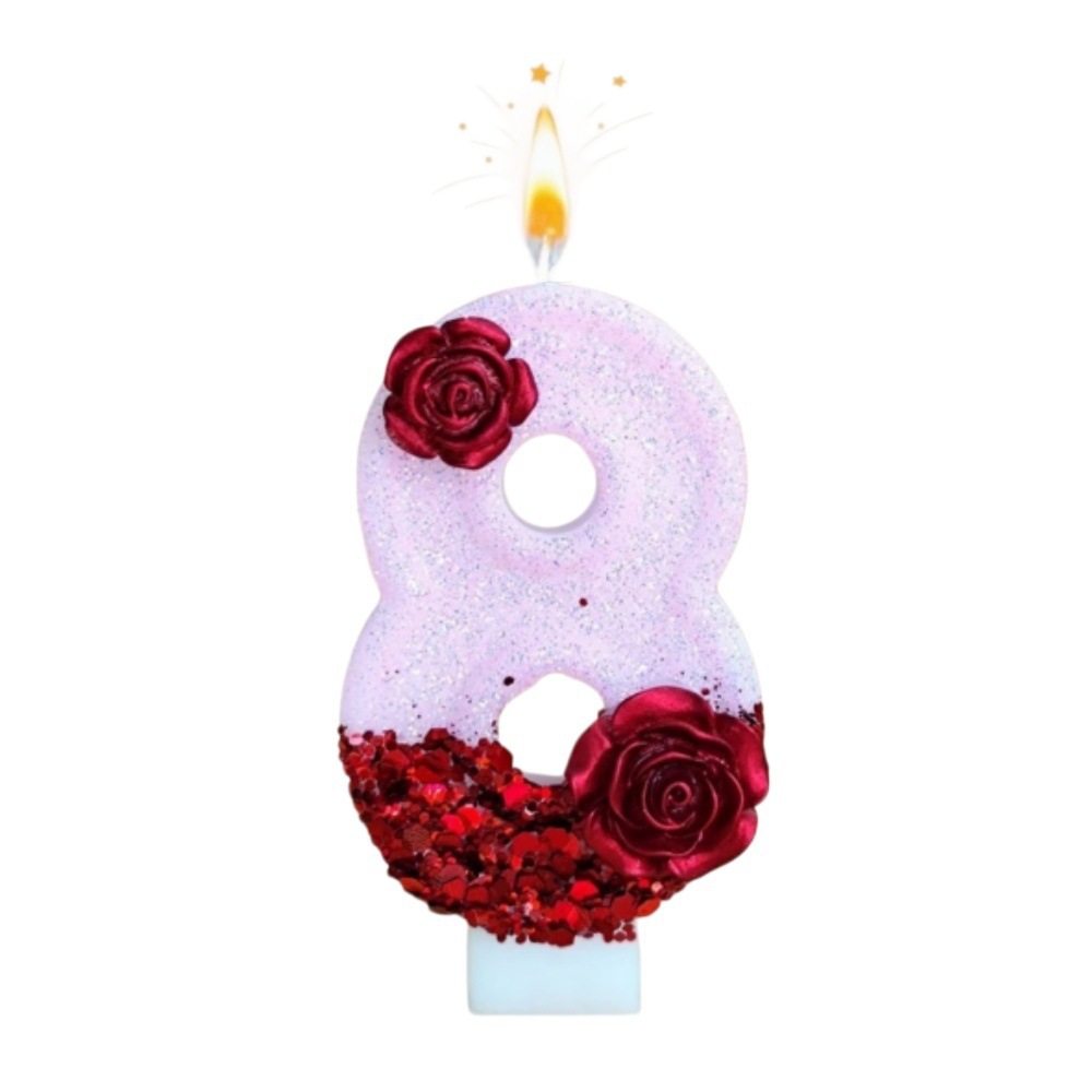 Vela de Cumpleaños con Número  - Paraffin Wax reseña y precio