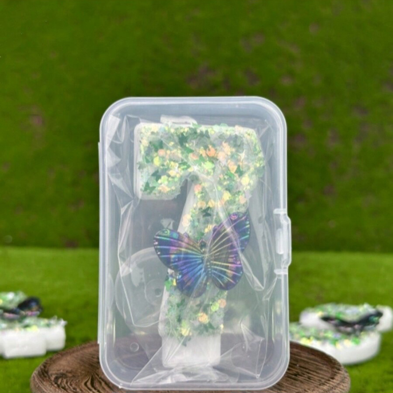 1 unidad de lentejuelas verdes - Silk Candle reseña y precio