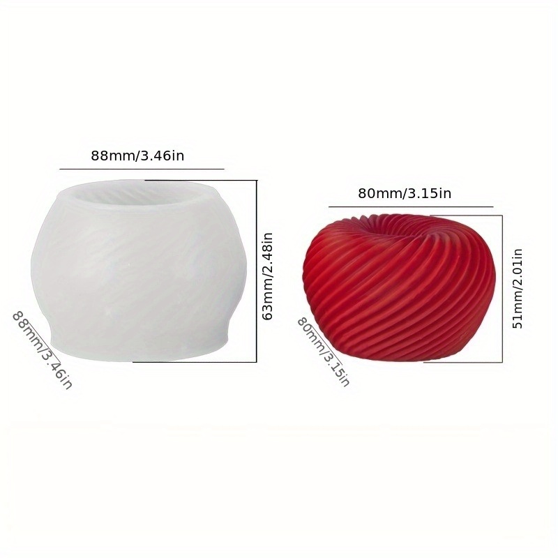 Un moderno molde de silicona c - Candle Molds reseña y precio