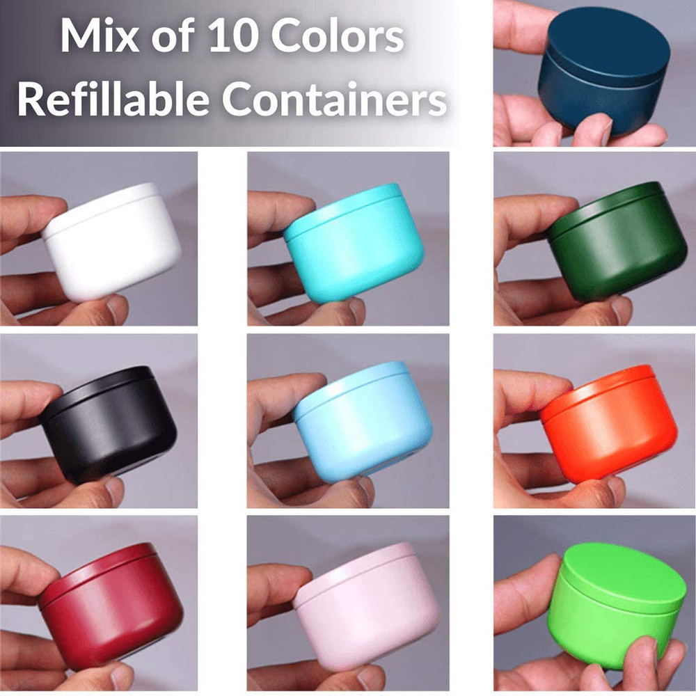 Lata de té con tapas hermética - Candle Containers reseña y precio
