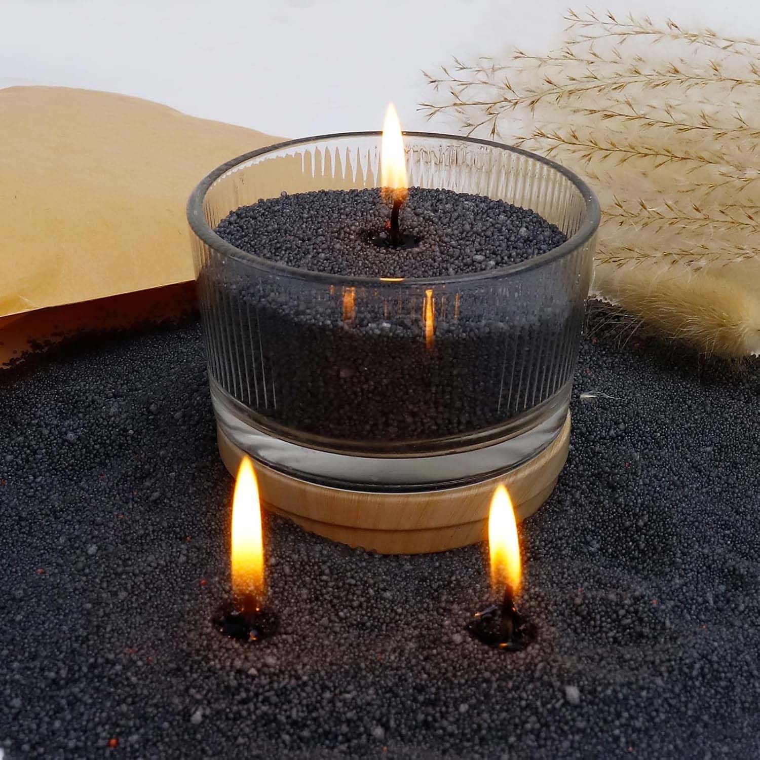 Arena Negra para Velas con Mec - Candle Wick reseña y precio
