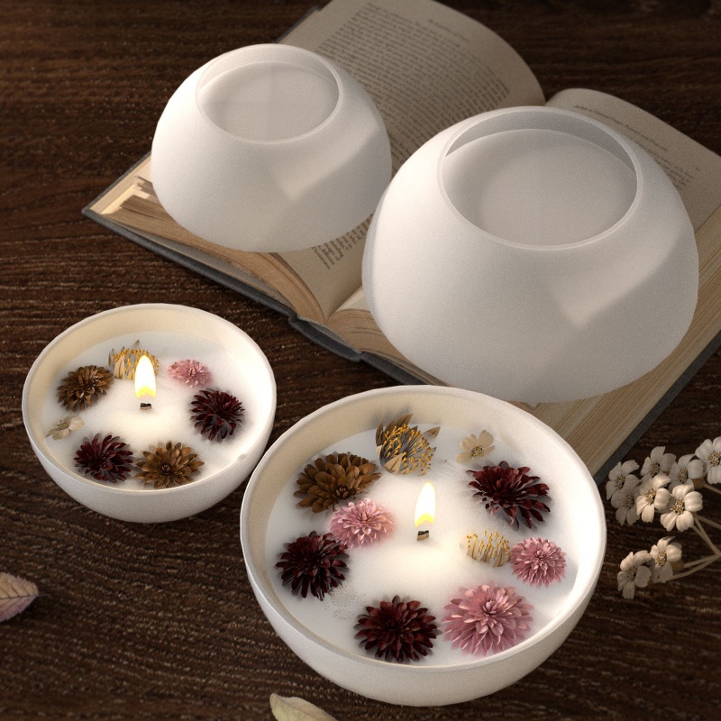 Cuenco redondo para velas, mol - Candle Containers reseña y precio