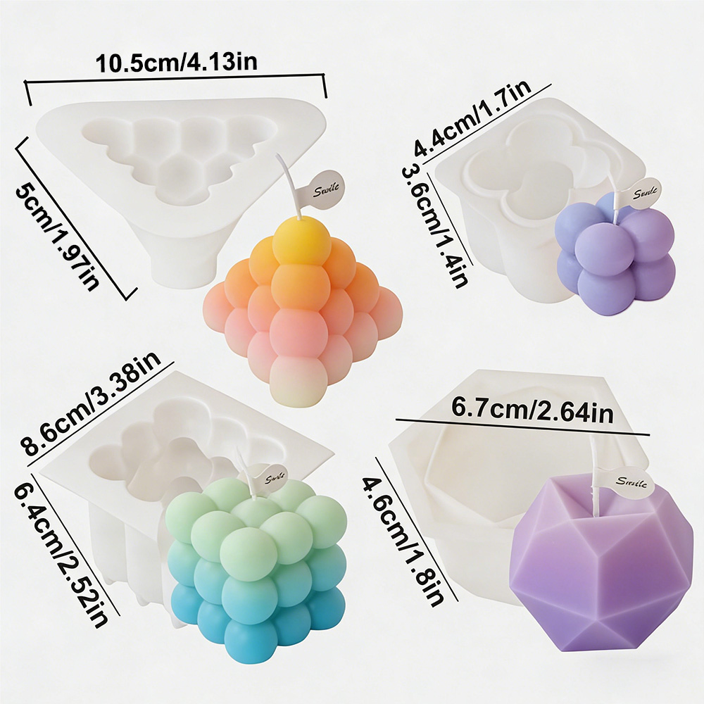 Juego de Moldes de Silicona pa - Candle Making Kit reseña y precio