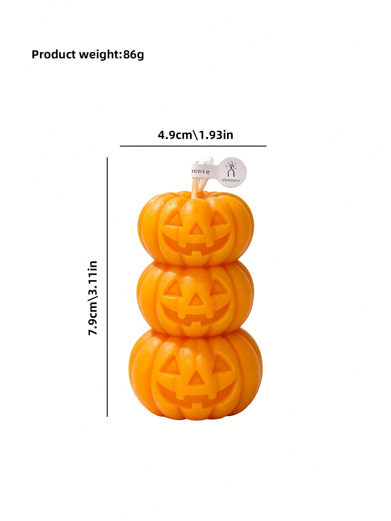 1 vela de Halloween con forma  - Candle Fragrance reseña y precio