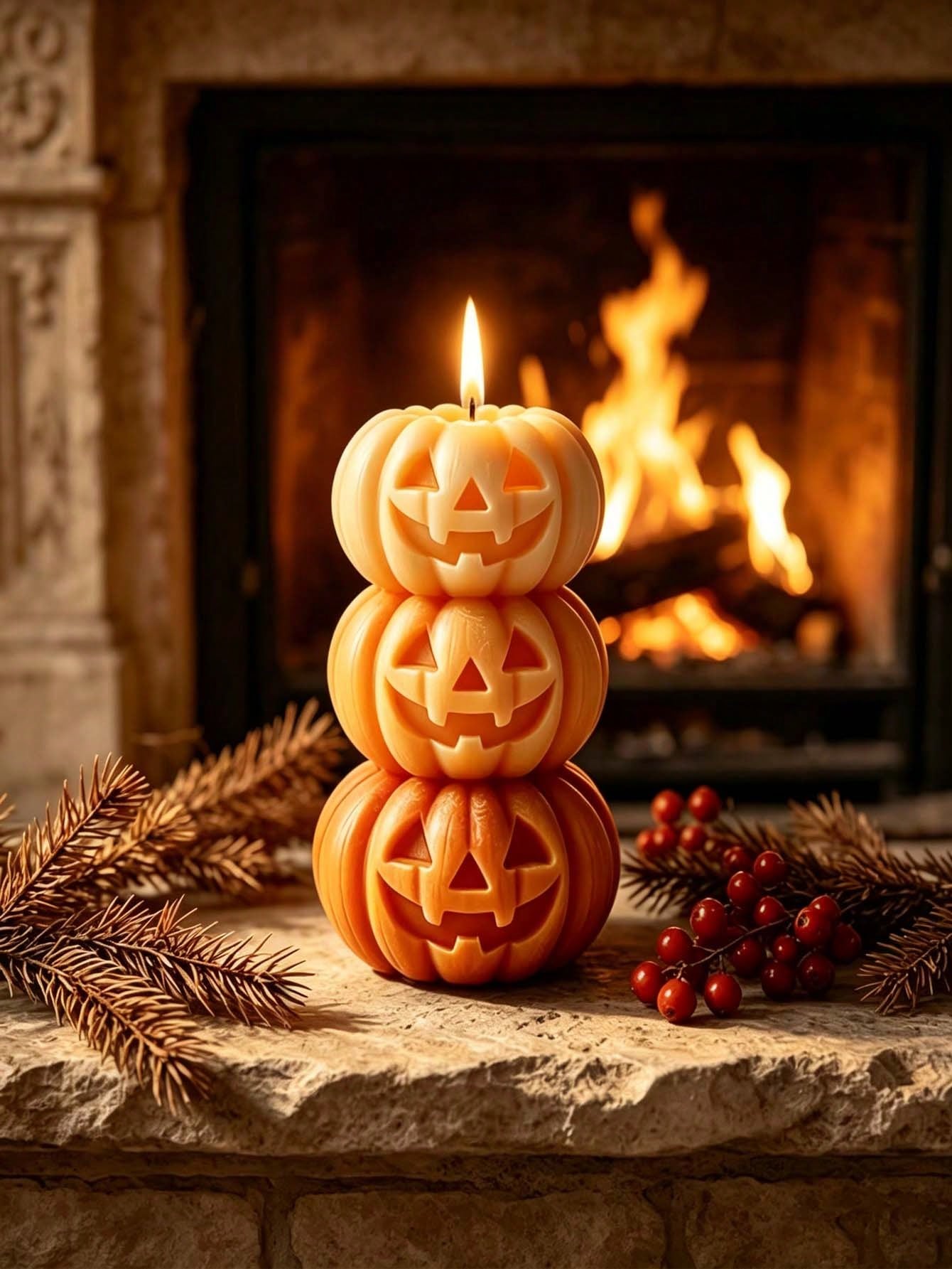 1 vela de Halloween con forma  - Candle Fragrance reseña y precio